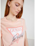 Guess Tricou Portocaliu - Pled.ro