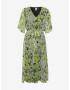 ICHI Rochie Verde - Pled.ro