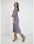 ICHI Rochie Violet - Pled.ro