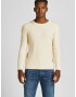 Jack & Jones Carlos Pulover Alb - Pled.ro