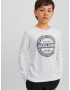 Jack & Jones Jeans Tricou pentru copii Alb - Pled.ro