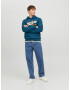 Jack & Jones Logo Hanorac Albastru - Pled.ro