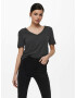 Jacqueline de Yong Farock Tricou Negru - Pled.ro