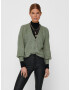 Jacqueline de Yong Rea Cardigan Verde - Pled.ro