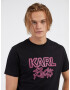 Karl Lagerfeld Tricou Negru - Pled.ro