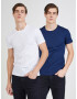 Levi's® The Perfect Tricou 2 buc Alb - Pled.ro