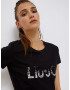 Liu Jo Tricou Negru - Pled.ro