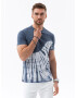 Ombre Clothing Tricou Albastru - Pled.ro