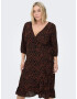 ONLY CARMAKOMA Lux Lea Rochie Negru - Pled.ro