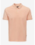 ONLY & SONS Travis Polo Tricou Portocaliu - Pled.ro