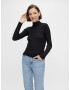 Pieces Rista Turtleneck Negru - Pled.ro