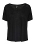 Pieces Tricou Negru - Pled.ro