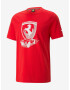 Puma Ferrari Race Big Shield Tricou Roșu - Pled.ro