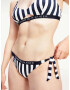 Tommy Hilfiger Cheeky Side Tie Bikini Partea inferioară a costumului de baie Alb - Pled.ro