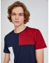 Tommy Hilfiger Colorblock Tricou Albastru - Pled.ro