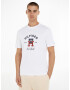 Tommy Hilfiger Curved Monogram Tricou Alb - Pled.ro