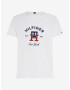 Tommy Hilfiger Curved Monogram Tricou Alb - Pled.ro