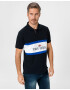 Tommy Hilfiger Logo Insert Polo tricou Albastru - Pled.ro