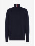 Tommy Hilfiger Monotype Chunky Pulover Albastru - Pled.ro