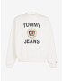 Tommy Jeans Boxy Luxe Hanorac Alb - Pled.ro