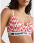 Tommy Jeans Sutien Alb - Pled.ro