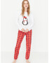 Trendyol Pijama Alb - Pled.ro