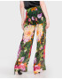 TWINSET Pantaloni Roz Multicolor - Pled.ro