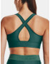 Under Armour Crossback Longline Sport Sutien Verde - Pled.ro