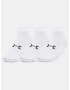 Under Armour Essential Low Cut Set de 3 perechi de șosete Alb - Pled.ro