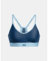 Under Armour Infinity Covered Low Sport Sutien Albastru - Pled.ro