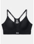 Under Armour Infinity Covered Low Sport Sutien Negru - Pled.ro