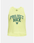 Under Armour Project Rock Girls Graphic Maiou pentru copii Galben - Pled.ro