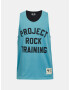 Under Armour Project Rock Rvrsbl Mesh Top TG Top pentru copii Albastru - Pled.ro