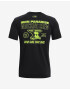 Under Armour Project Rock Wreckling Crew Tricou Verde - Pled.ro