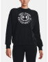 Under Armour Rival Fleece Crest Grp Crew Hanorac Negru - Pled.ro