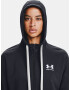 Under Armour RIVAL FLEECE FZ HOODIE Hanorac Negru - Pled.ro