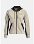 Under Armour Rival FZ Hoodie Hanorac Bej - Pled.ro