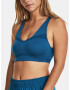 Under Armour SmartForm Evolution Mid Sport Sutien Albastru - Pled.ro