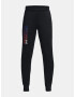 Under Armour UA Armour Fleece Graphic Pantaloni de trening pentru copii Negru - Pled.ro