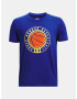 Under Armour UA BBall Icon SS Tricou pentru copii Albastru - Pled.ro