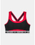 Under Armour UA Crossback Mid Block Sport Sutien Roșu - Pled.ro