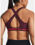 Under Armour UA Crossback Mid Bra Sport Sutien Roșu - Pled.ro