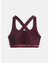 Under Armour UA Crossback Mid Bra Sport Sutien Roșu - Pled.ro