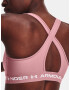 Under Armour UA Crossback Mid Sport Sutien Roz - Pled.ro