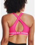 Under Armour UA Crossback Mid Sport Sutien Roz - Pled.ro