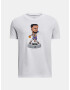 Under Armour UA Curry Bobblehead SS Tricou pentru copii Alb - Pled.ro