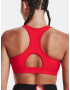 Under Armour UA HG Armour Mid Padless Sport Sutien Roșu - Pled.ro