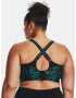 Under Armour UA Infinity High Print Sport Sutien Verde - Pled.ro