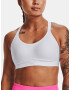 Under Armour UA Infinity Mid Covered Sport Sutien Alb - Pled.ro