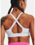 Under Armour UA Infinity Mid Covered Sport Sutien Alb - Pled.ro